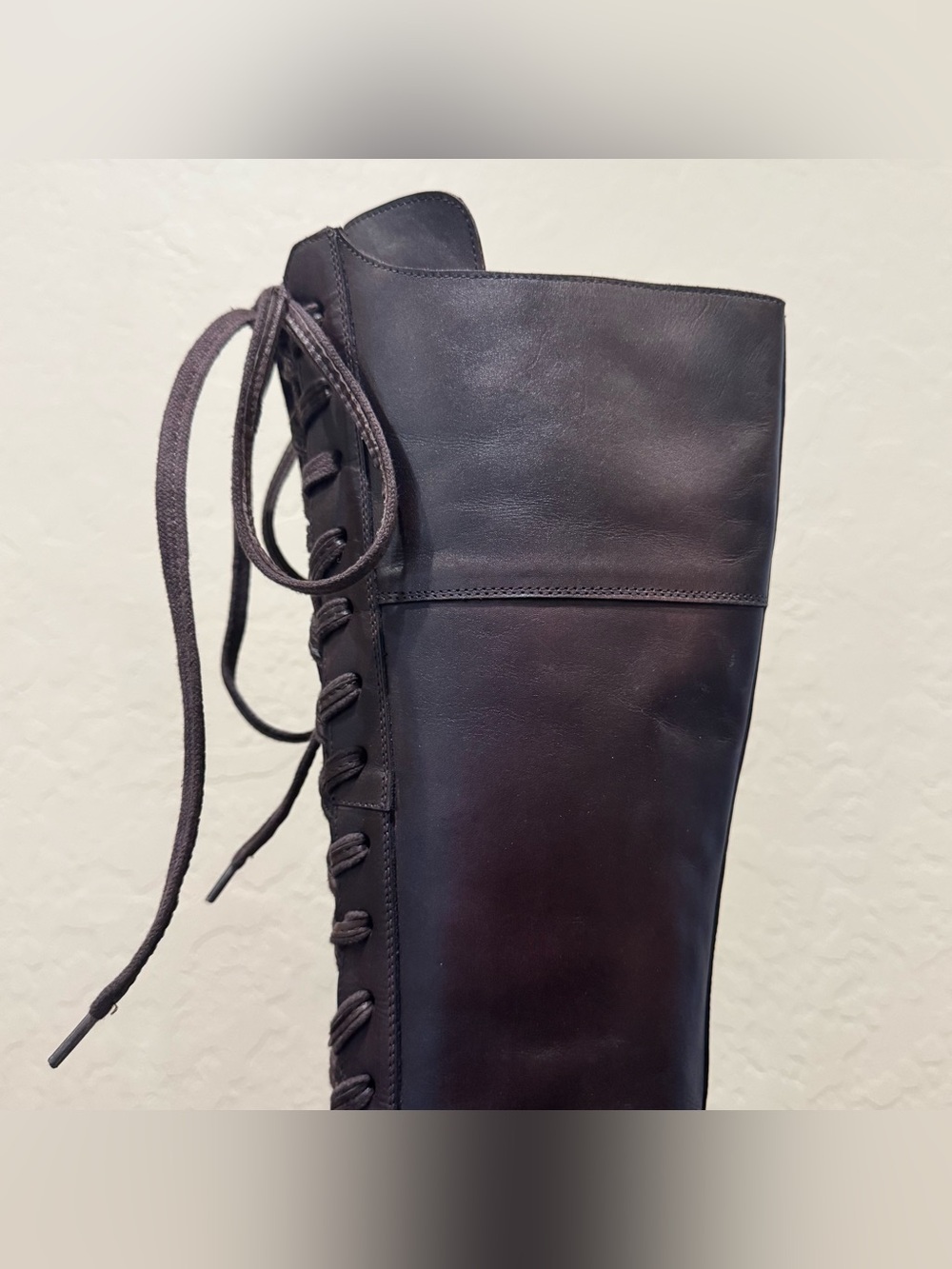 Free People Jones Leather Lace Up Combat Boots - Picture 2 of 15